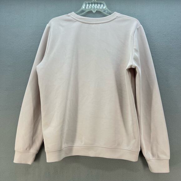 Zyia Active Sweatshirt Women's M Ballet Pink Logo Long Sleeve Athleisure Fit - Picture 2 of 10